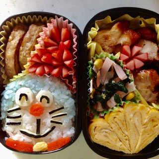 キャラ弁♡ドラえもんのお弁当